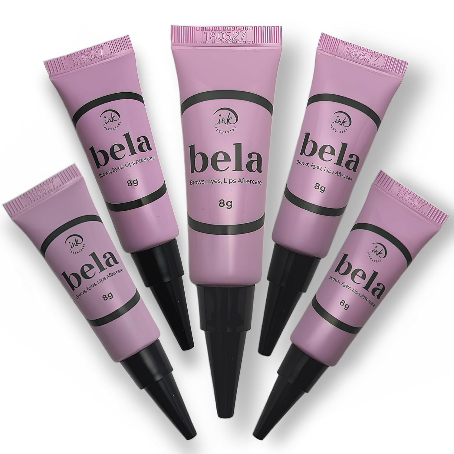 Bela Microblading Aftercare, PMU and Tattoo Healing Cream Microblading Aftercare Ointment for Tattoo, Brows & Permanent Make Up Procedures, No Smell (5 pack)