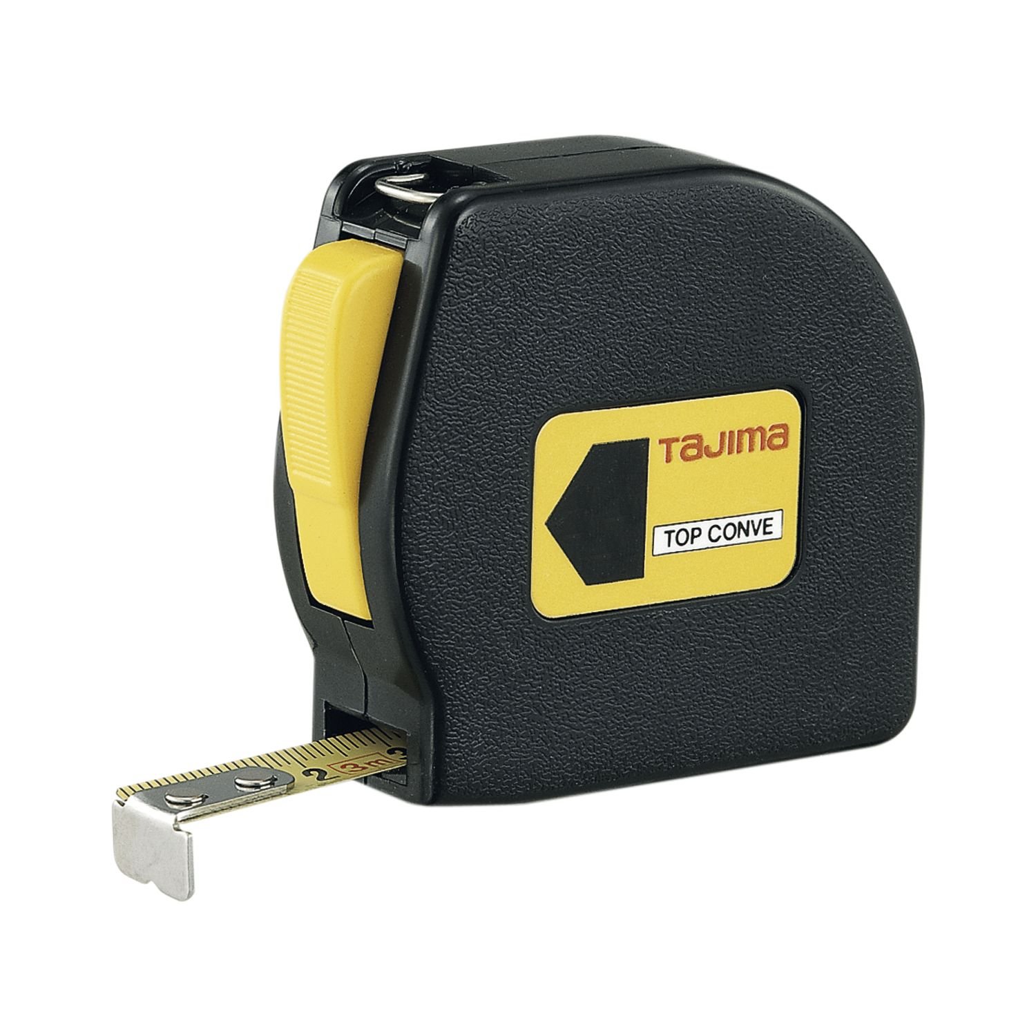 Tajima TOP35MY "Top Conve" Measuring Tape, Black, 3.5 m x 13 mm
