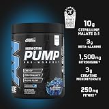 Applied Nutrition ABE Pump Pre Workout Stim Free 500g Blue Razz view 3