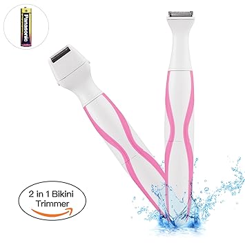 2 in 1 razor and bikini trimmer