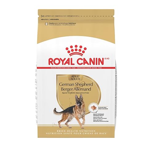 Royal Canin Breed Health Nutrition German Shepherd Adult Dry Dog Food, 30 lb Bag