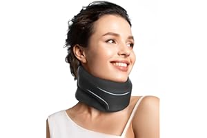 Heated Neck Brace Cervical Collar - Neck support brace with ergonomic foam wrap to Pressure Relief of the Cervical Spine suit