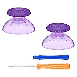 eXtremeRate Clear Atomic Purple Replacement
