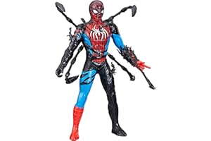 Marvel Spider-Man VenomVersus Spider-Man Liquid Shifter Action Figure with Accessories, 11-Inch-Scale Super Hero Toys for Kids Ages 4 and Up