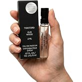 Tom Ford 1 Oud Wood Eau De Parfum EDP Spray Sample Vials .06oz/ 2ml each | Luxury Oud Wood fragrance sample,warm vanilla notes, woody amber scent profile, and convenient travel size perfume spray vial