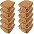 Triumph Plant Coconut Coir Bricks for Potted Plants, Garden, Planting Beds and Worm Farms, 10 Ounces, Pack of 10