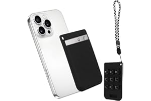 kwmobile AI Voice Recorder Cover Compatible with PLAUD Note AI Voice Recoder - Suction Cup Mount - Black