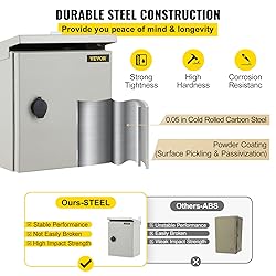 VEVOR Electrical Enclosure, 12'' x 12'' x 8'', UL