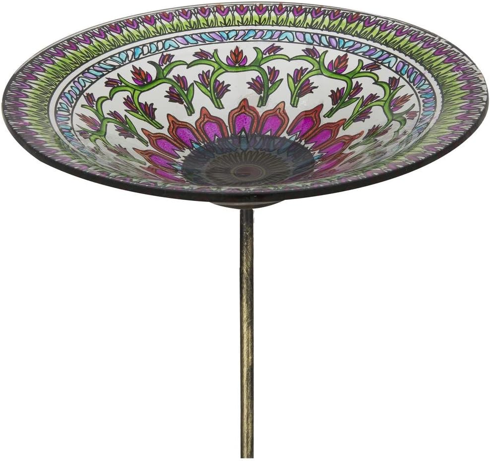 Evergreen Medallion Bird Bath