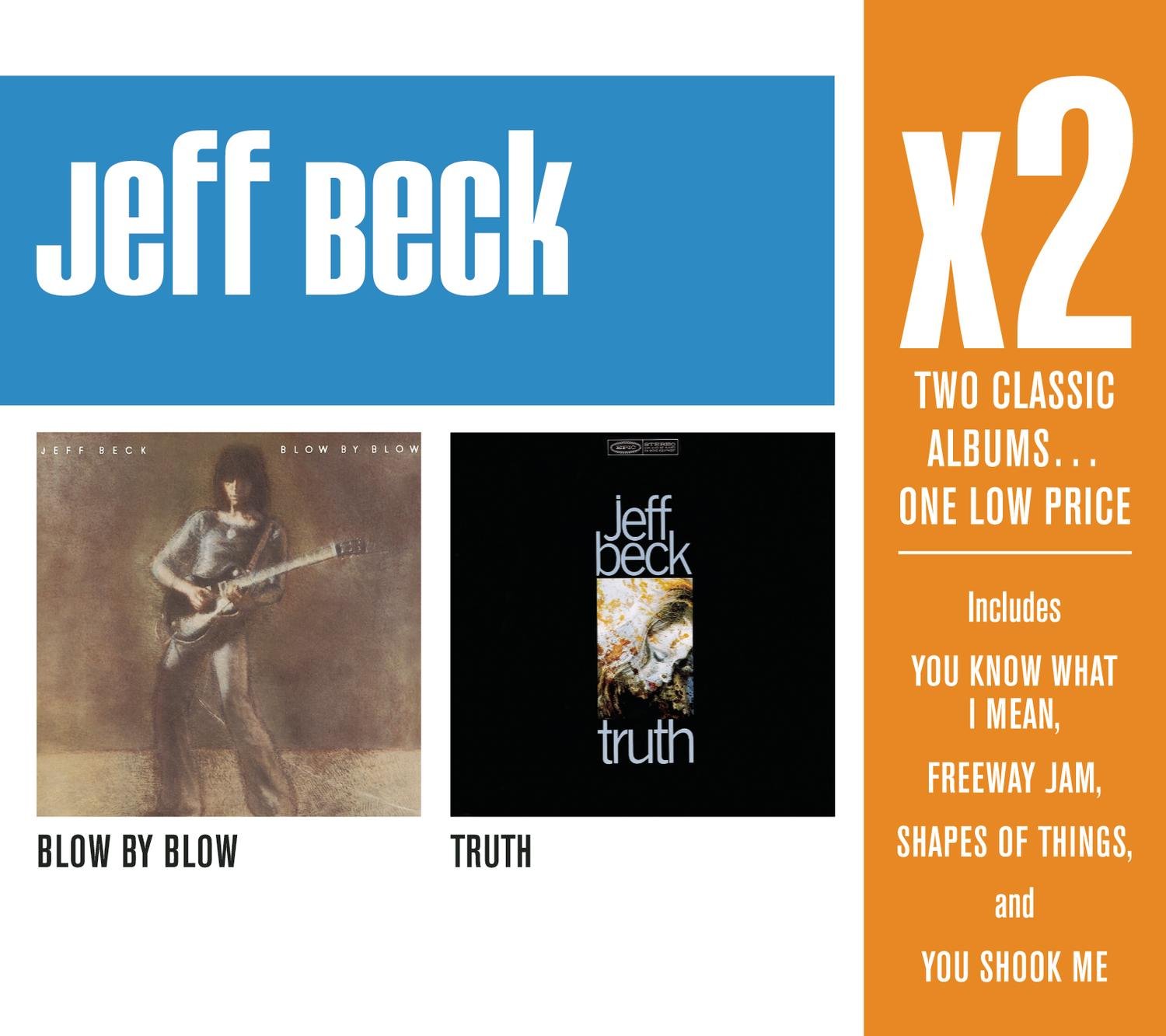 Jeff Beck X2 (Blow By Blow/Truth) Music