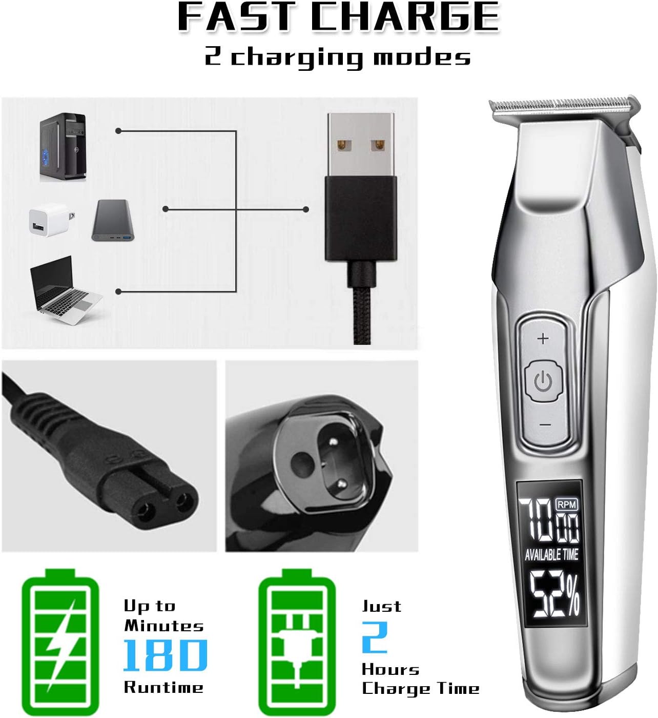 action tondeuse cheveux