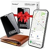 2026 New [Apple MFi Certified] Slim Wallet Tracker Card 0.09in for Apple Find My (iOS Only), GPS Tracker Card (1 Pack) for Airtag Wallet, Wireless Charging, Key Finder and Item Locator for Passport
