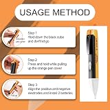 Asheyya 3 PCS Voltage Tester Pen Non-Contact 90V-1000V Flashlight Buzzer view 4
