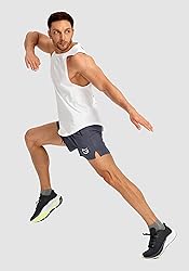 G Gradual Men's Running Shorts with Zipper Pockets