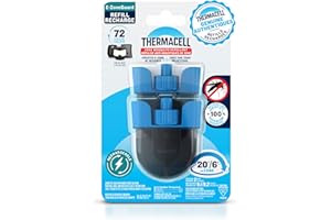 Thermacell Mosquito Rechargeable Repeller Refills; 72 Hours; Compatible with Thermacell E-Series & Radius Only; 20 Foot (6 m)