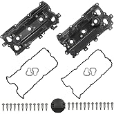 MITZOEN Valve Cover Set with Gasket &amp; Bolts Compatible with 2015-2018 Nissan Altima 2009-2024 Nissan Maxima Pathfinder Murano Infiniti QX60 V6 3.5L Replace 13264-9N00A 13264-9N00B