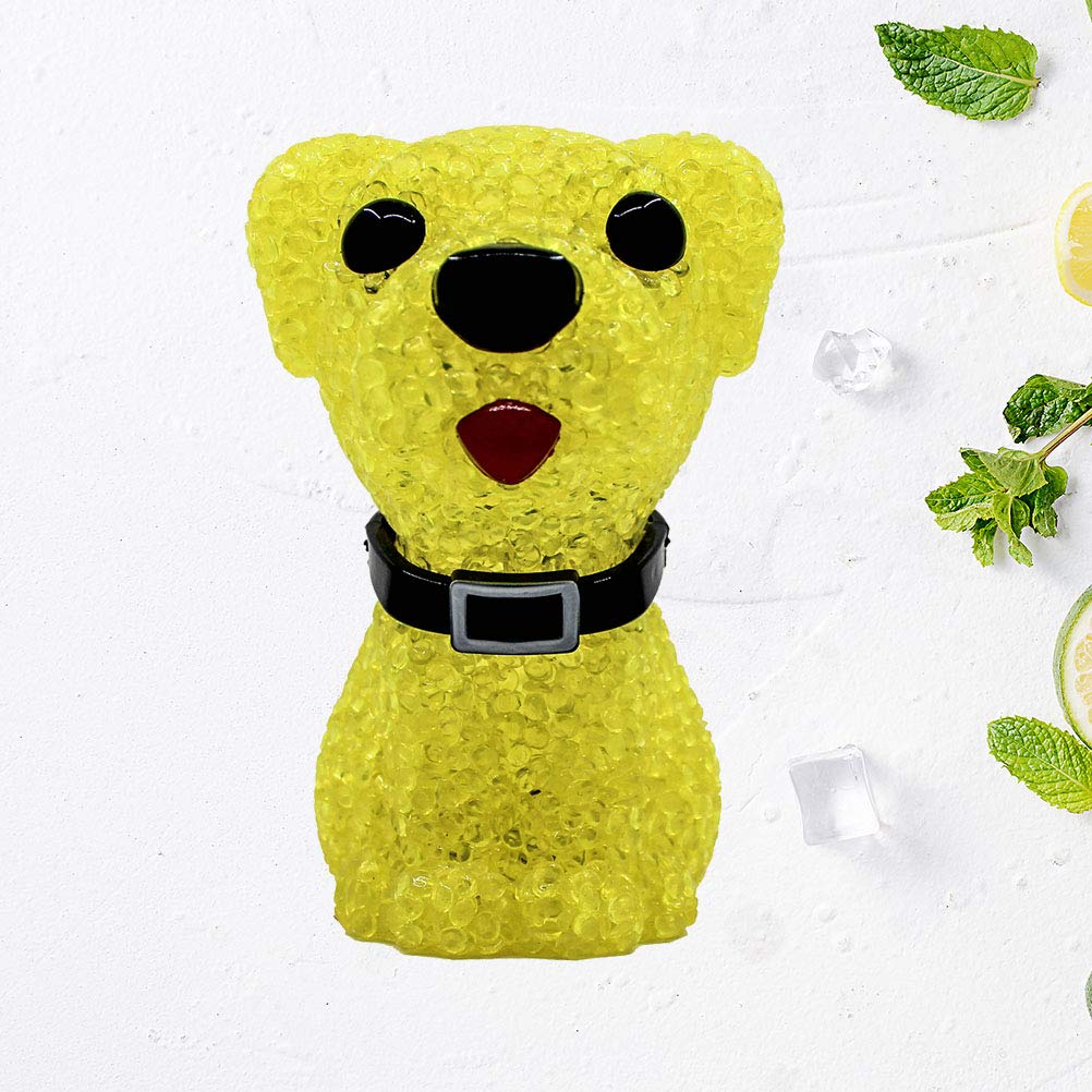 即発送可能 Ledmomo 色が変わるledナイトライト 犬型 ナイトランプ デスク ナイトライト 電池式 ざらざらした動物 子供部屋 寝室 ベッドタイム用ライト イエロー B07l3dyfvw 人気満点 Www Ichillmusic Com