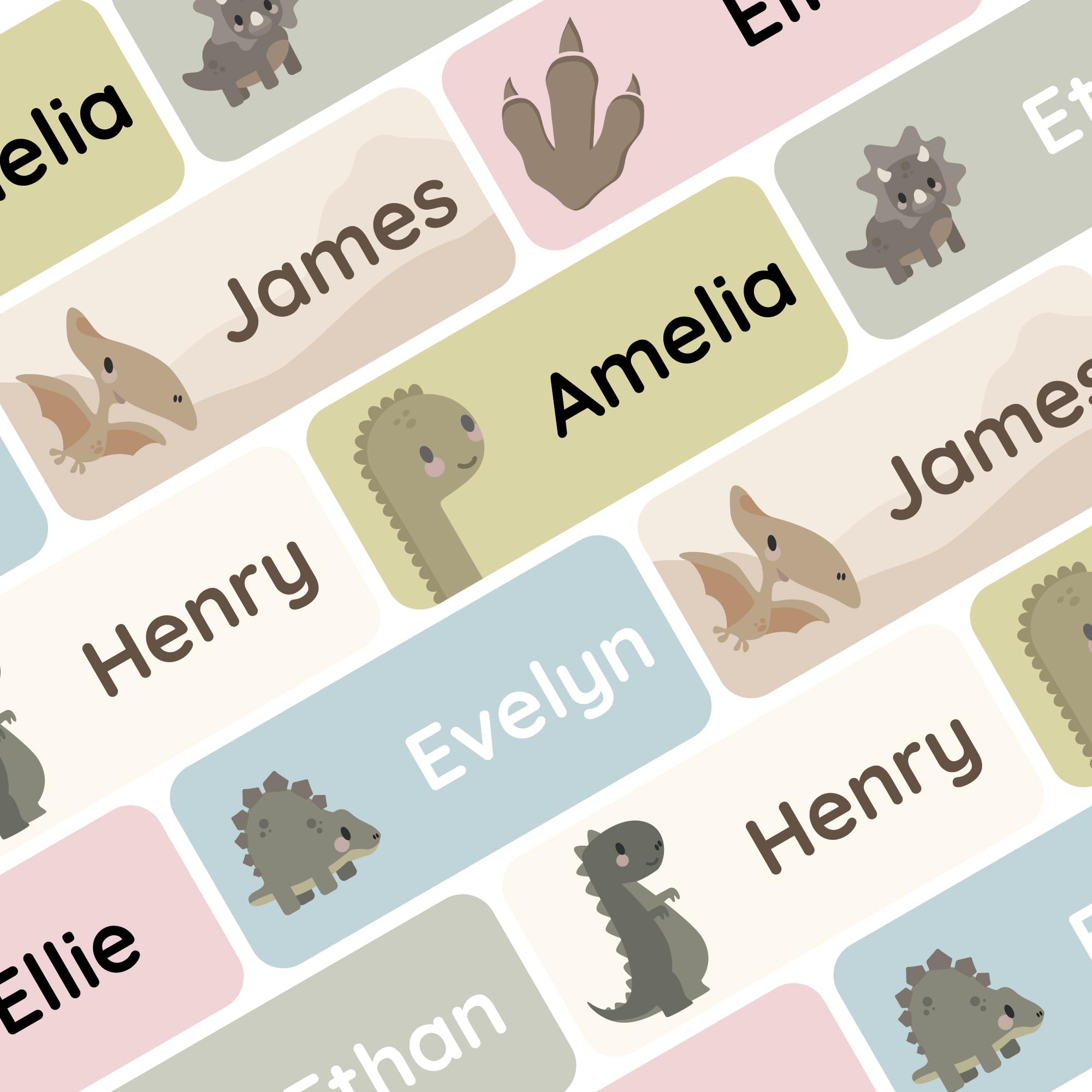 TeddyLabels - Personalized Name Labels for Kids