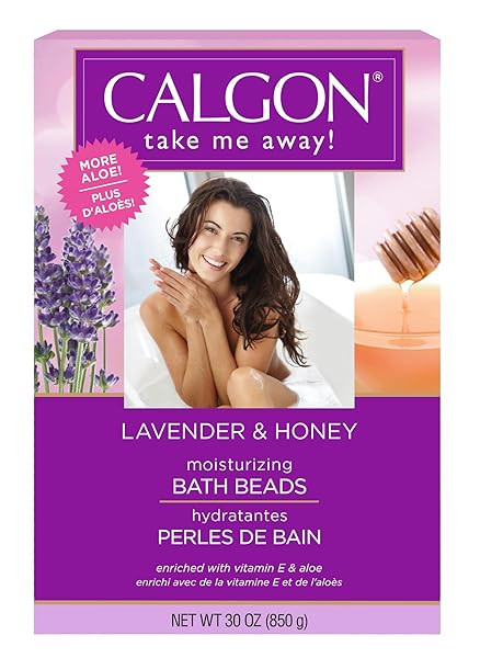 CALGON ULTRA-MOISTURIZING BATH BEADS, LAVENDER & HONEY, 30...