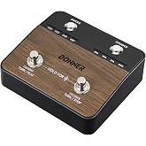 Donner Wireless Page Turner Pedal Teleprompter App Control Foot Pedal for Tablets Phones Rechargeable