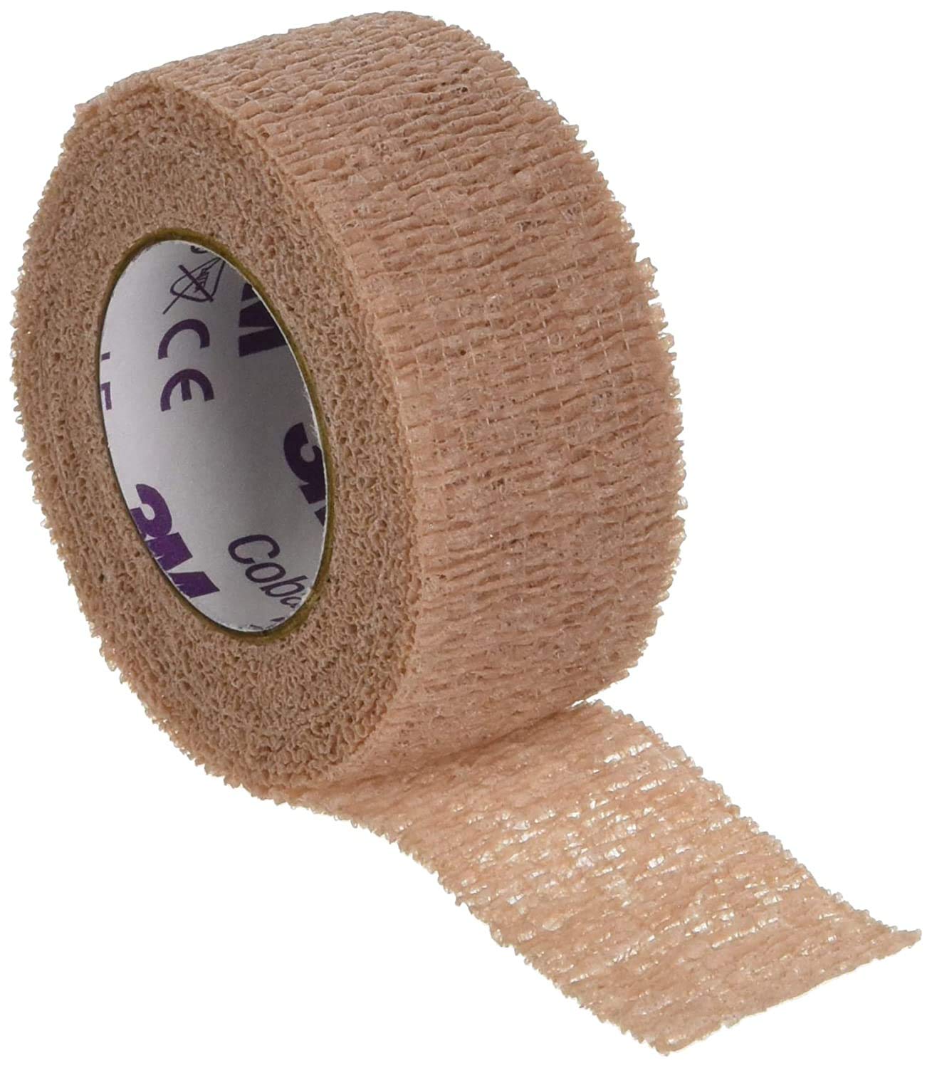 Photo 1 of **4 ROLLS**3M 89168 Coban Self- Adherent Wrap, 1" Width, 5yds Length, Pack of 5 Rolls