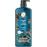 Herbal Essences Argan Oil Paraben Free Shampoo, Hair Repair, 20.2 fl oz, with Certified Camellia Oil and Aloe Vera, For All Hair Types, Especially Damaged Hair