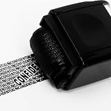 YAAVAAW Privacy Roller Stamp Identity Protection 0.7 inch Black S view 3