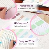 Hanyousheng 360 Colour Sticky Tabs 18 Colors 2.5x2.8 cm Reusable view 3