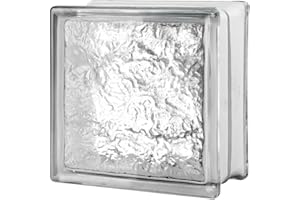 Seves Glass Block 8 x 8 x 4 Cortina Glass Block