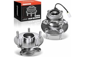 A-Premium 2 x Rear Wheel Bearing and Hub Assembly with ABS & 5-Lug Compatible with Suzuki SX4 2007-2013, AWD Only