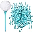 Jenaai 200 Pcs Golf Tees Bamboo Golf Tees Professional Golf Tees Bulk for Women Golf Club Accessories