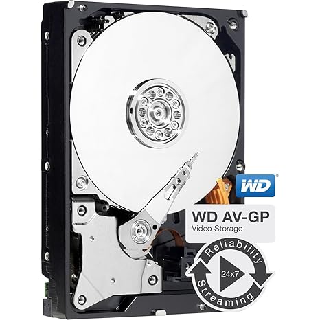 Western Digital WD5000AVDS AV-GP 500 GB interne Festplatte (8,9 cm (3,5 Zoll), 7200rpm, 4,2ms, 32MB Cache, SATA)