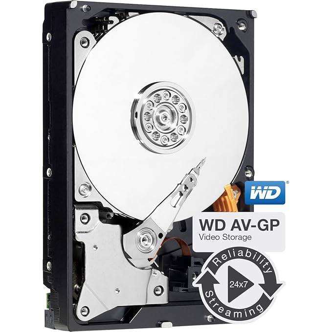 title=Western Digital Occidentale AV-GP Digitale HDD Interno da 3,5" da 500 GB, SATA,