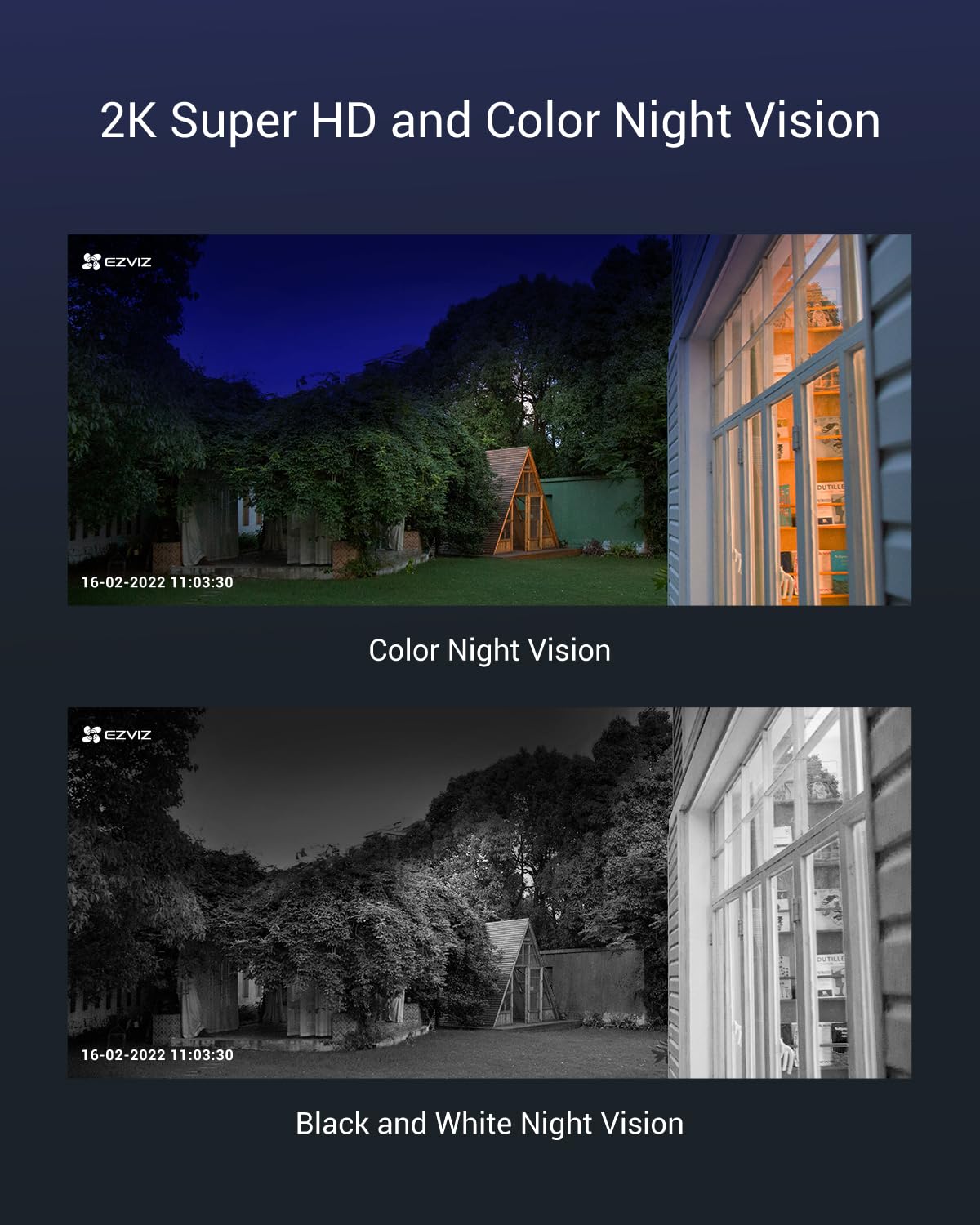 EZVIZ Solar Security Cameras Wireless Outdoor, 2K 360°, Camera for Home Security Outside with Color Night Vision, 2-Way Audio, AI Motion Detection and Alarm, Surveillance Camera, Waterproof, 256GB SD