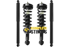 Front Quick Complete Struts Assembly & Rear Shocks Absorbers Replacement for 2004-2008 Ford F-150 RWD (Set of 4)