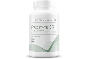 Theralogix Prostate SR Saw Palmetto & Beta-Sitosterol Supplement - Supports Healthy Urinary Tract Function in Men* - 90-Day Supply - NSF Certified - 180 Softgels
