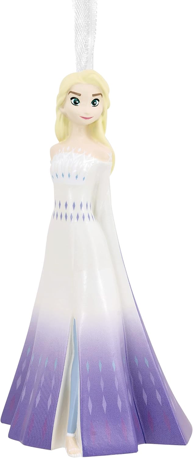Ornaments - Hallmark Disney Frozen 2 Elsa The Snow Queen Christmas Ornament, 1.83 x 3.61 x 1.97 inches (0002HCM9022)