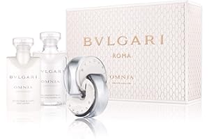 Bvlgari Omnia Crystalline 3 Pc Gift Set With 1.4 Oz By Bvlgari For Women