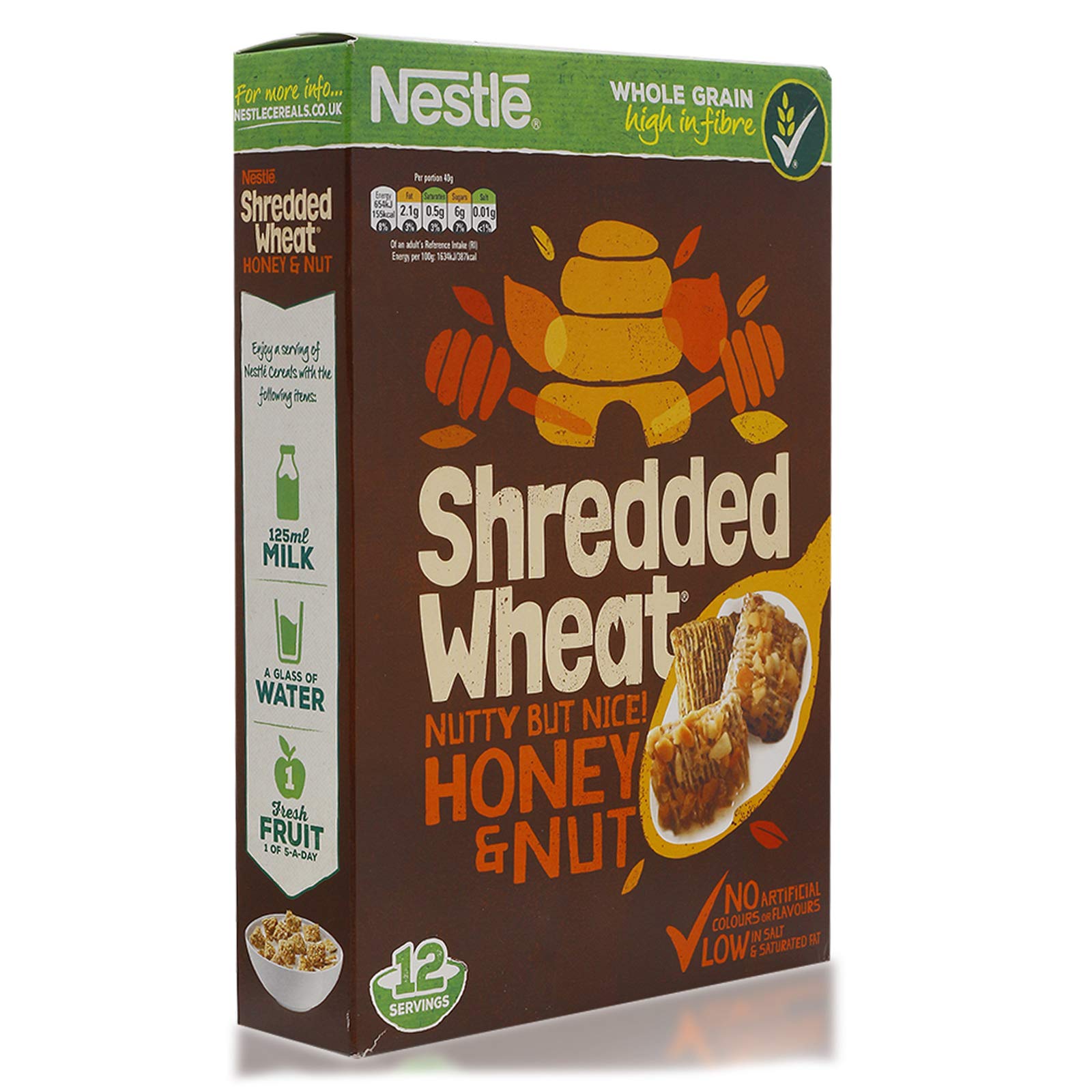 Nestle Shredded Wheat Honey Nut 500g