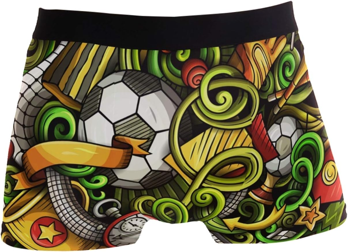 Calzoncillos Boxers Para Hombre, Diseu00f1o De Dibujos Animados