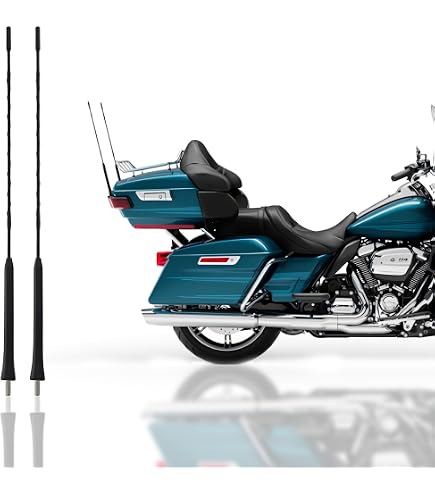 Amazon.com: ZHPTAM Short Radio Antenna for Harley Davidson Street