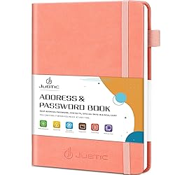 JUBTIC Address book with Alphabetical