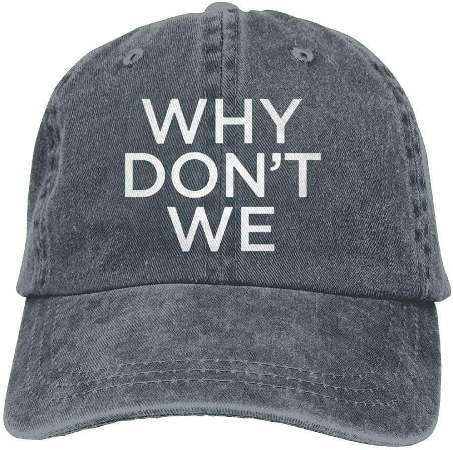 Why Don't We Man & Woman Retro Adjustable Leisure Cap Dad Trucker Hat