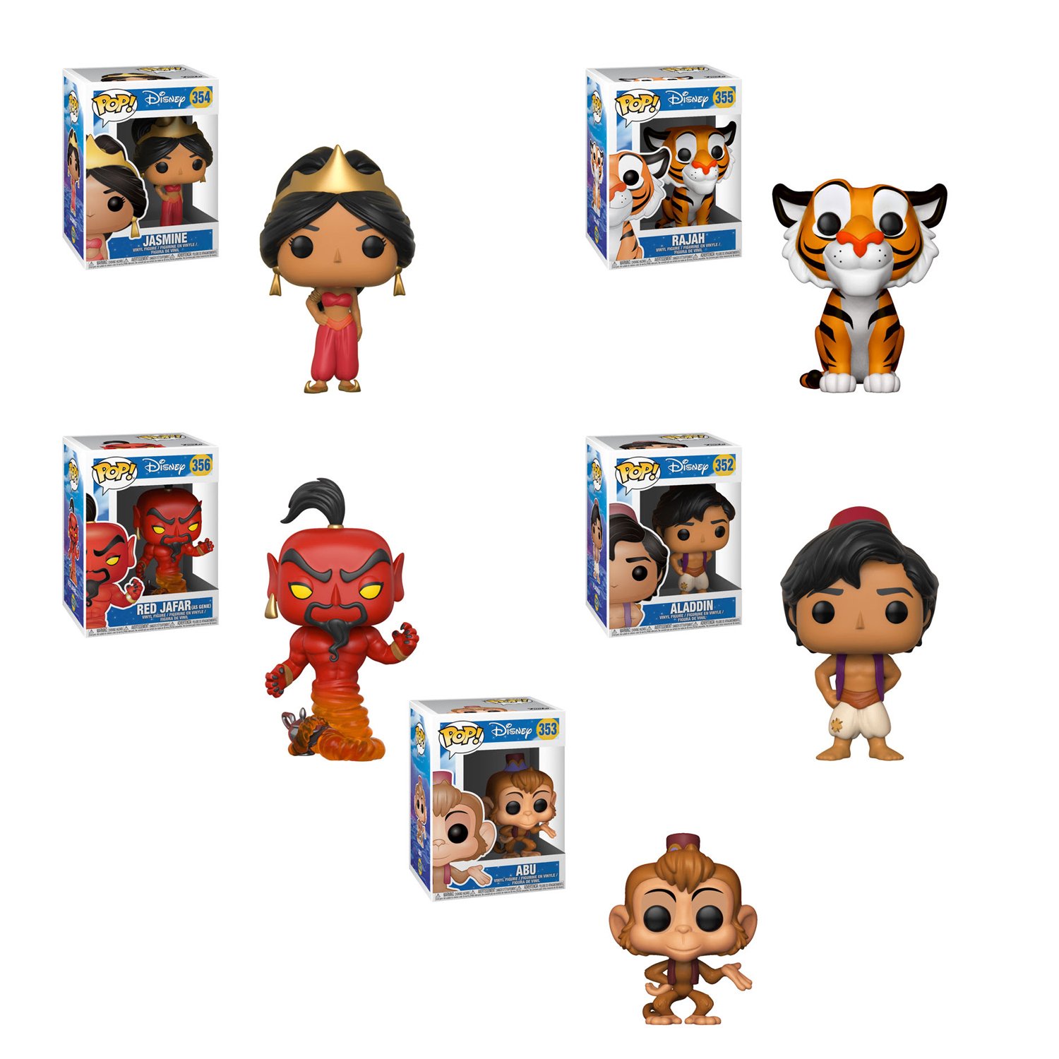 Amazon Funko Pop Disney Aladdin Aladdin Princess Jasmine Amazon Funko Pop Disney Aladdin Aladdin Princess Jasmine Rajah Abu Jafar Set Toys & Games