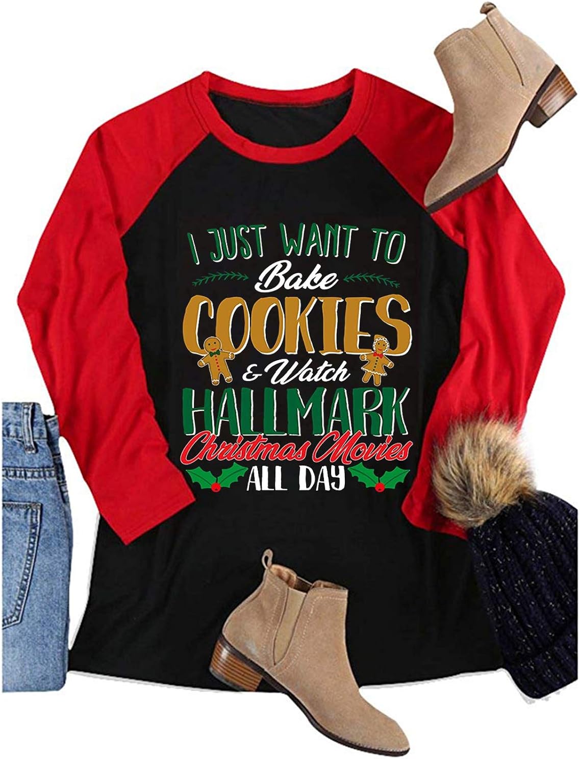 i just want to bake and watch hallmark christmas movies