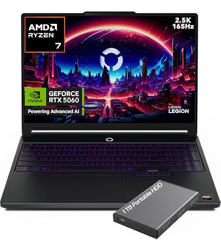 Amazon.com: Lenovo Legion 5 Gen 10 Gaming Laptop: Ryzen 7 260
