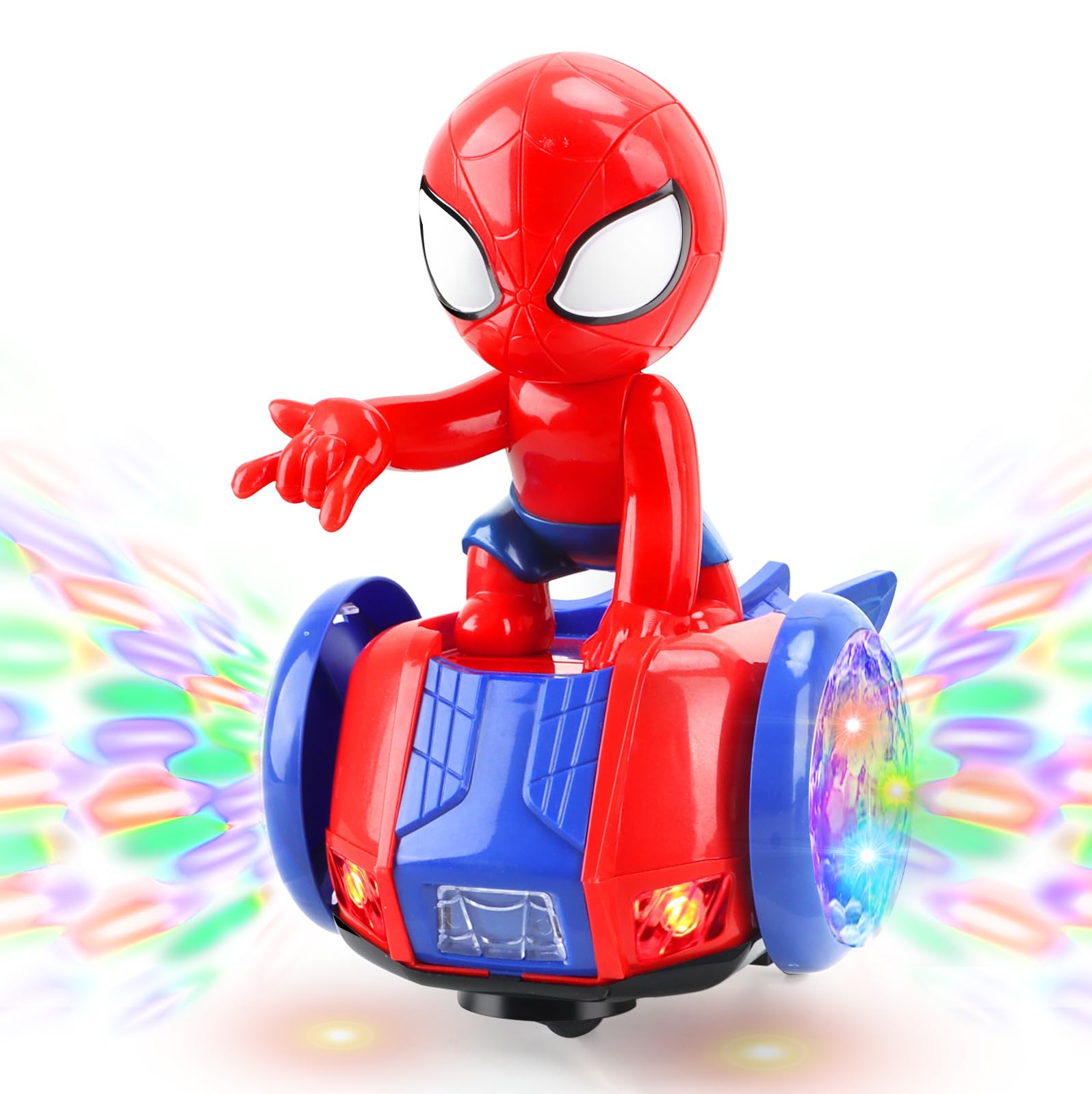 Photo 1 of YOTOY Dancing Robot Spider Toys for Kids, Lights & Music, Automatic Steering, 360 Degree Flexible Rotation, Toy Cars for Toddlers, Birthday Gift for Ages 3 4 5 6 7 8 Years Old Boys