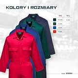 Portwest S999 Classic Polycotton Coverall Royal Blue L Regular view 4