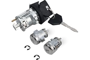 YIZHIHUA 5003845AA Ignition Switch Lock Cylinder & 2 Door Locks with 2 Keys Fit for Dodge Ram 1500 2500 3500 97-02 Dakota Durango Viper 97-00 Jeep Grand Cherokee 97-98, Replace# 5003893AA 56021346AB