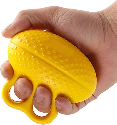 Fanwer Finger Ball Exerciser Grip Ball Strength Squeeze Stress Ball